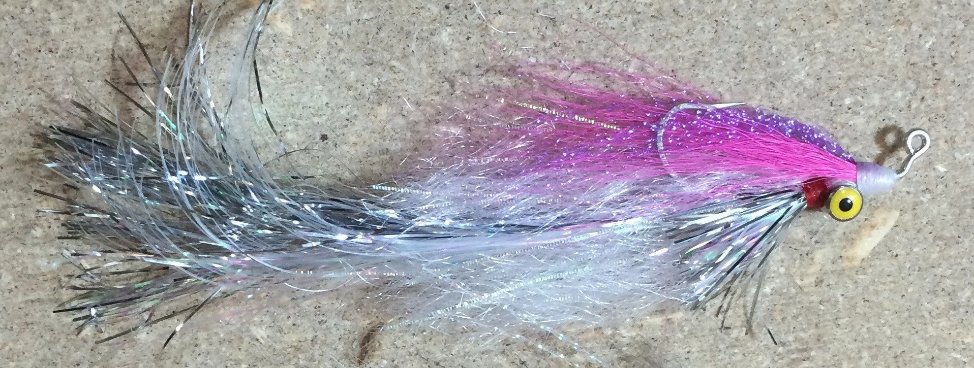 Flash Deep Minnow Jig Pink/White size 1