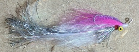 Flash Deep Minnow Jig Pink/White size 1