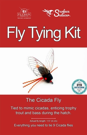 Flymen Cicada Tying Kit