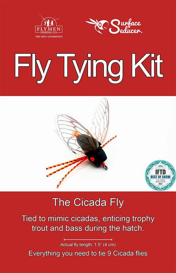 Flymen Cicada Tying Kit
