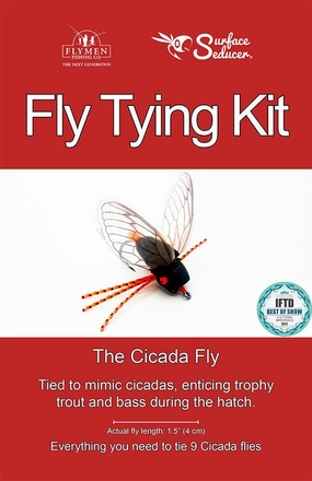 Flymen Cicada Tying Kit