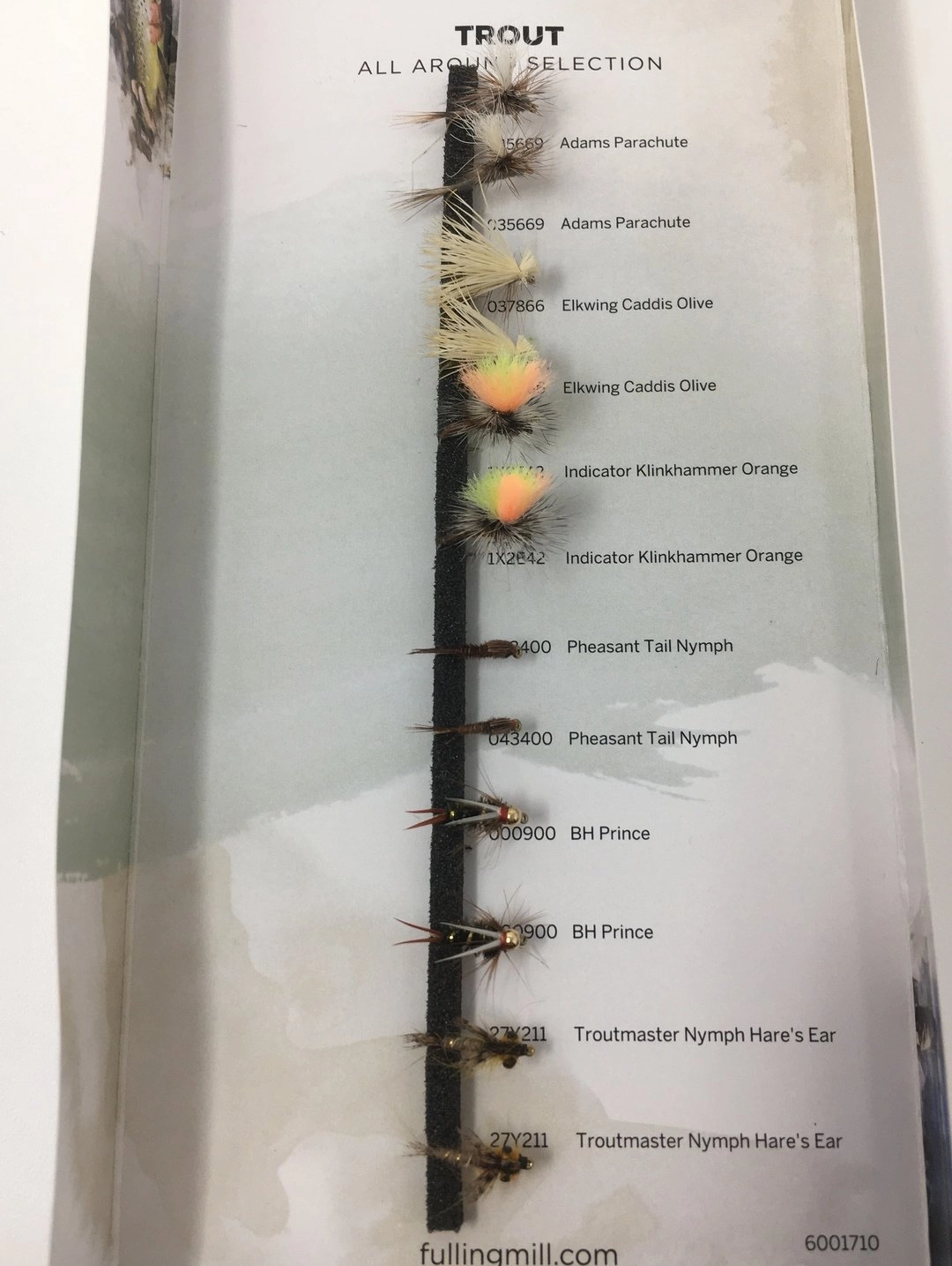 Fulling Mill All Around Trout Selection