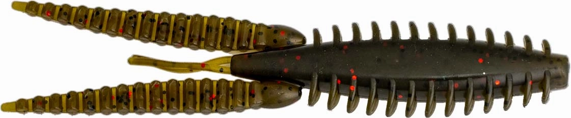 G-Ratt Baits DIXI Flip Soft Plastic Jig Trailer - 4 Inch