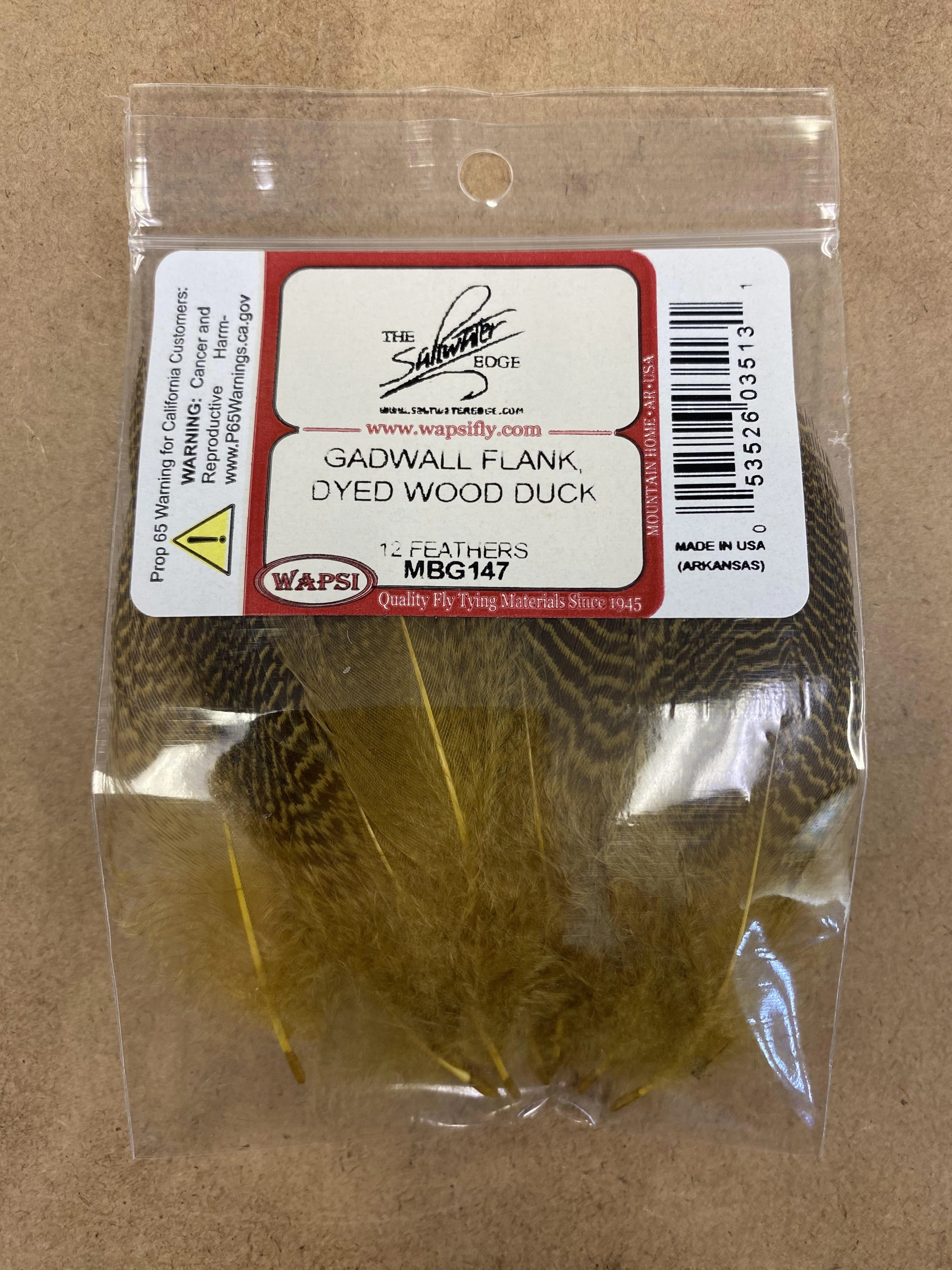 Gadwall Barred Flank