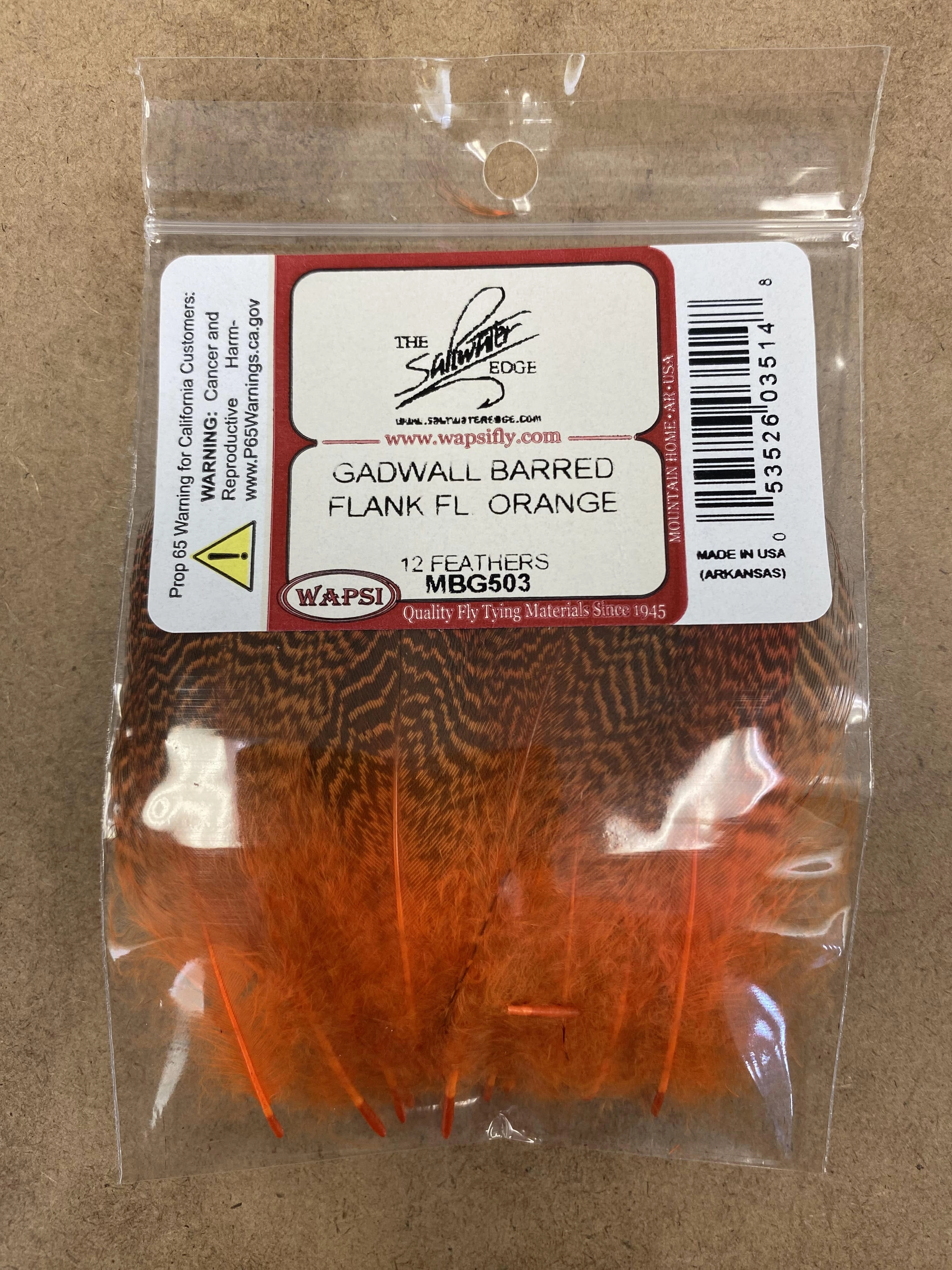 Gadwall Barred Flank