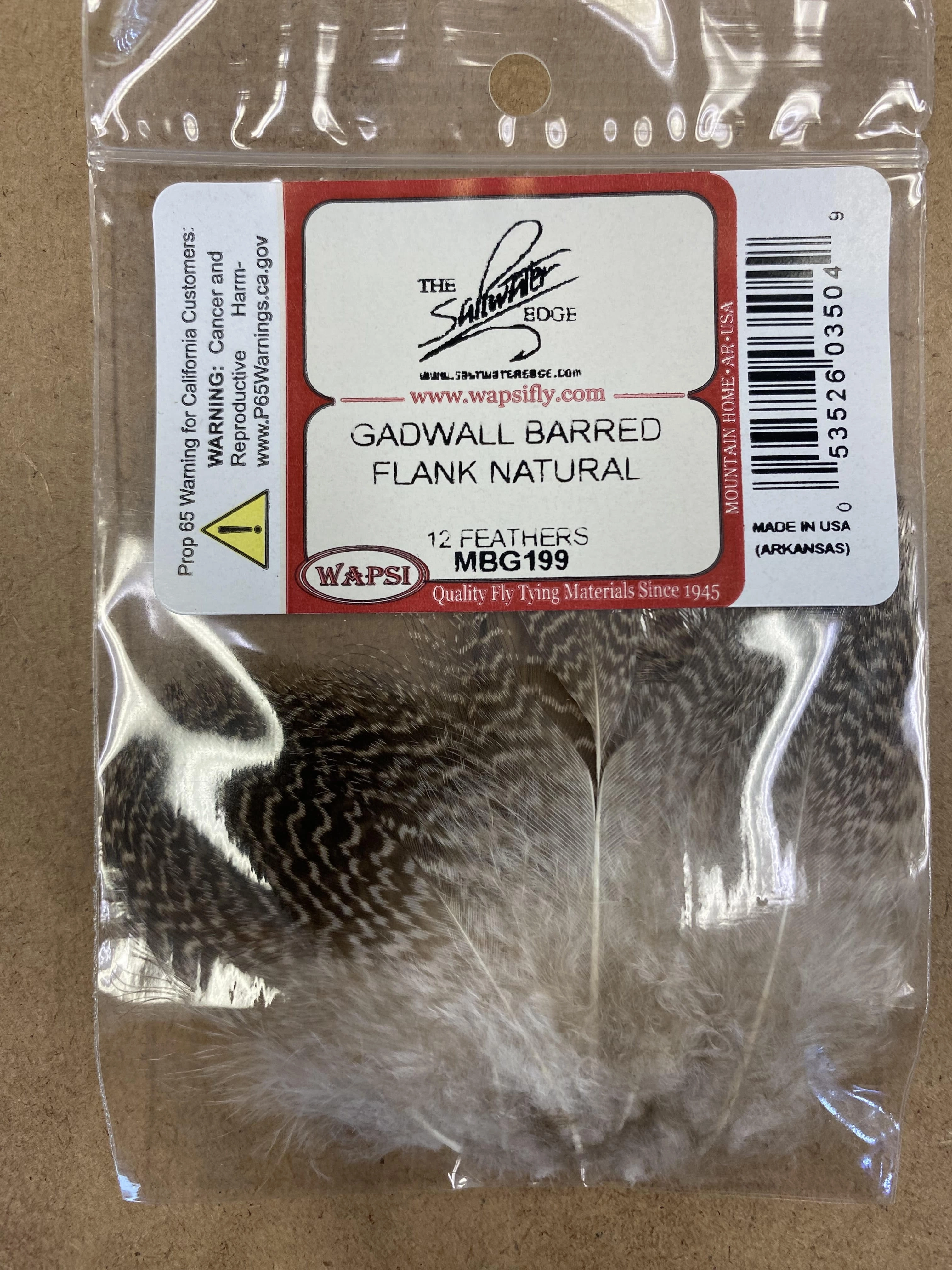 Gadwall Barred Flank
