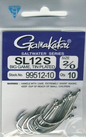 Gamakatsu SL12S Big Game Hook