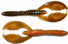 Gambler Flappy Daddy 4 1/4 inch Creature Bait 8 pack