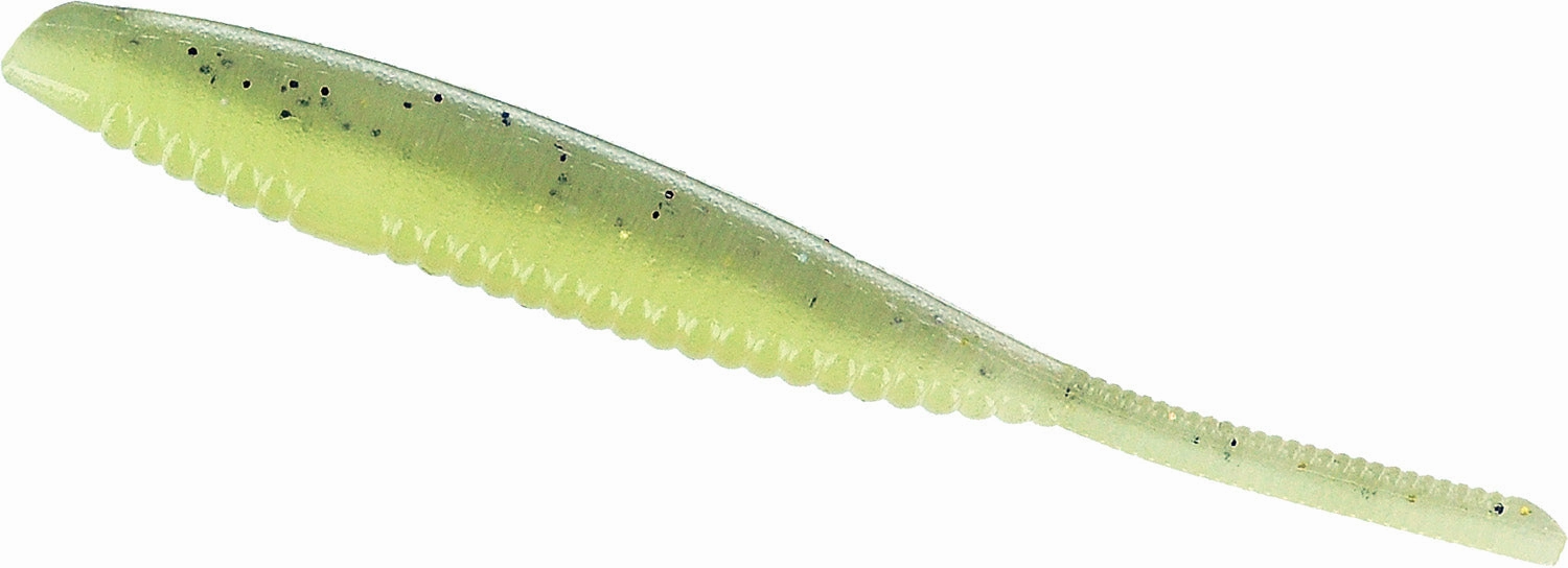 Gary Yamamoto 4 Inch Shad Shape Worm Drop Shot Bait - 10 Pack