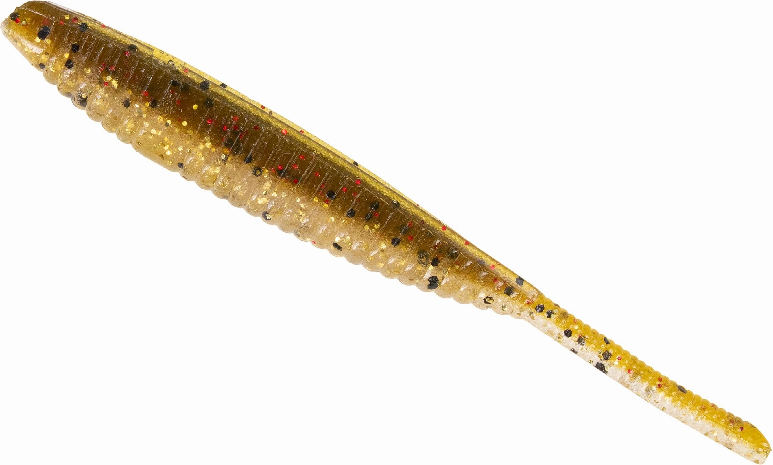 Gary Yamamoto 4 Inch Shad Shape Worm Drop Shot Bait - 10 Pack
