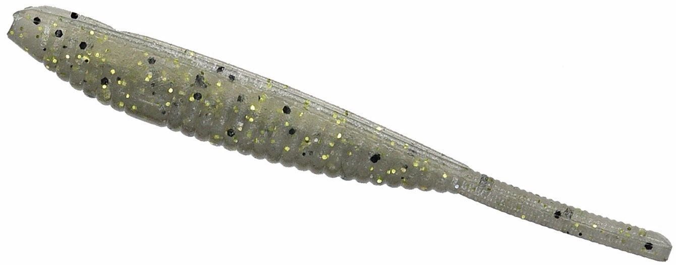 Gary Yamamoto 4 Inch Shad Shape Worm Drop Shot Bait - 10 Pack