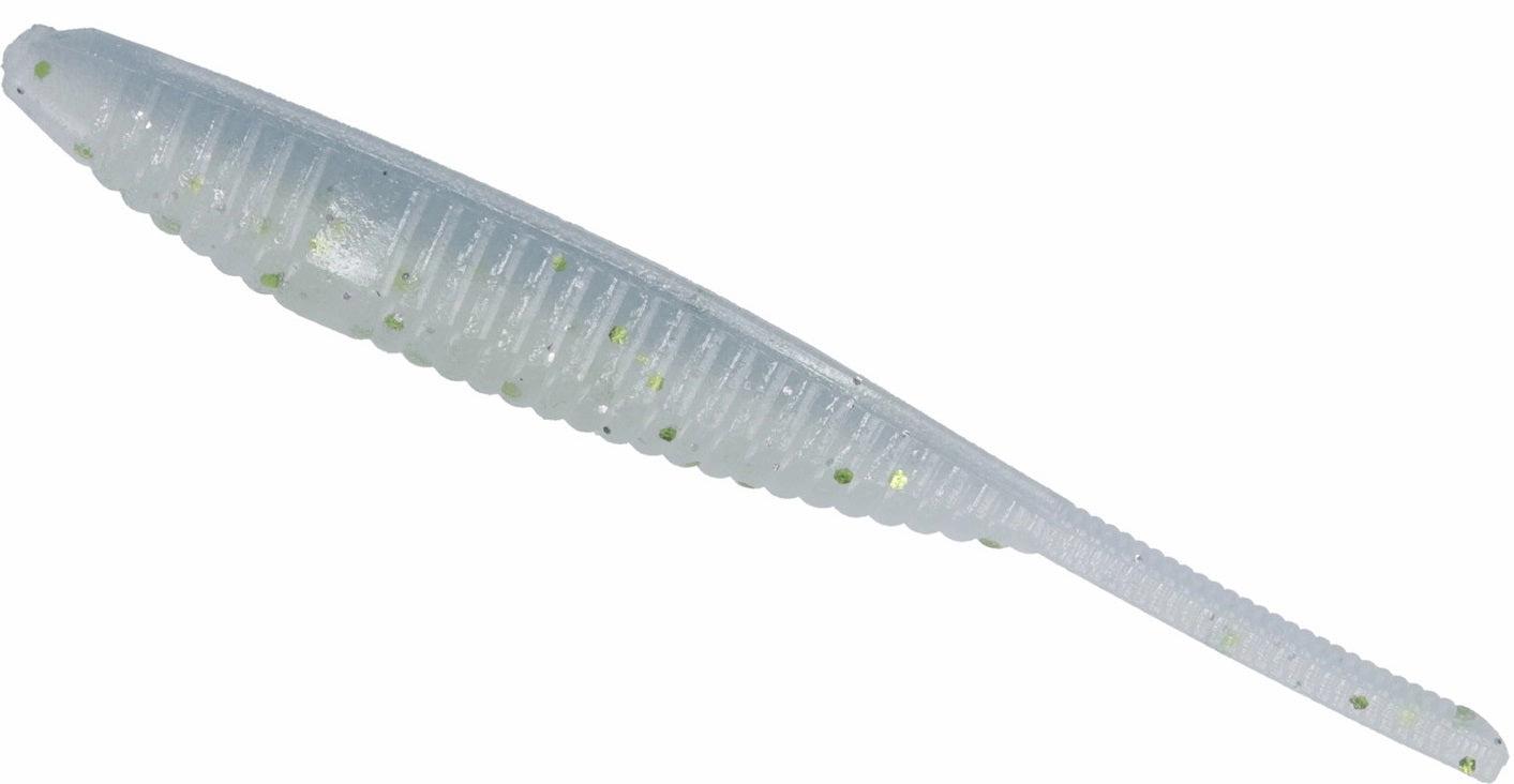 Gary Yamamoto 4 Inch Shad Shape Worm Drop Shot Bait - 10 Pack