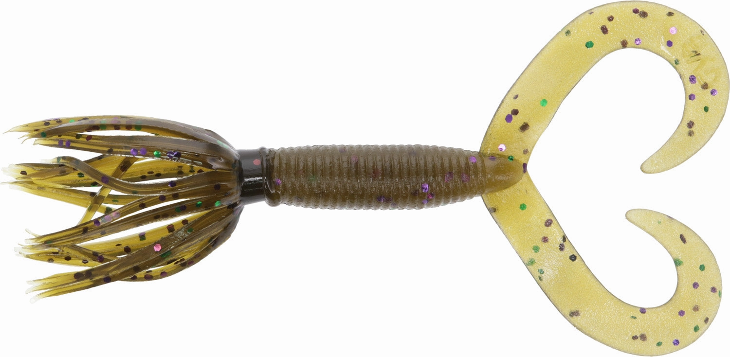 Gary Yamamoto Double Tail Hula Grub - 4 Inch