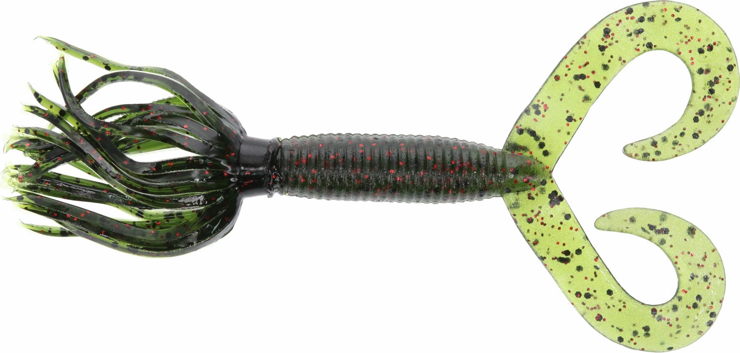 Gary Yamamoto Double Tail Hula Grub - 4 Inch