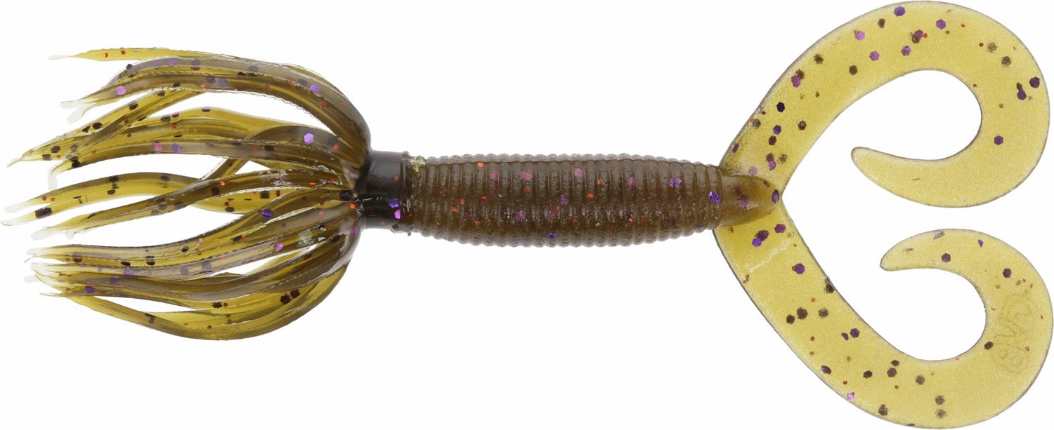 Gary Yamamoto Double Tail Hula Grub - 4 Inch