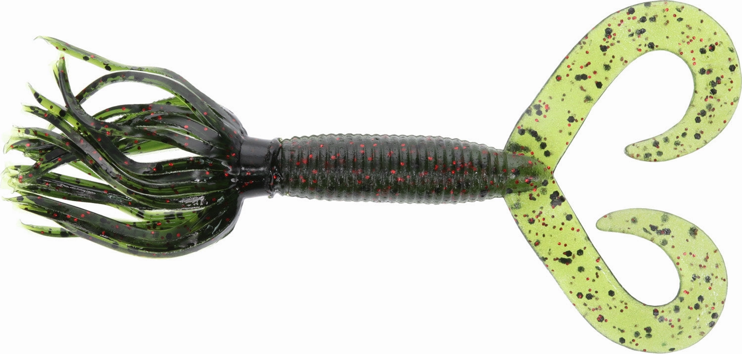 Gary Yamamoto Double Tail Hula Grub - 4 Inch