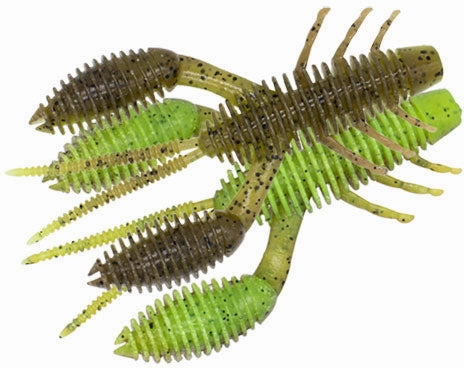 Geecrack Bellows Craw Soft Plastic - 3.5 Inch