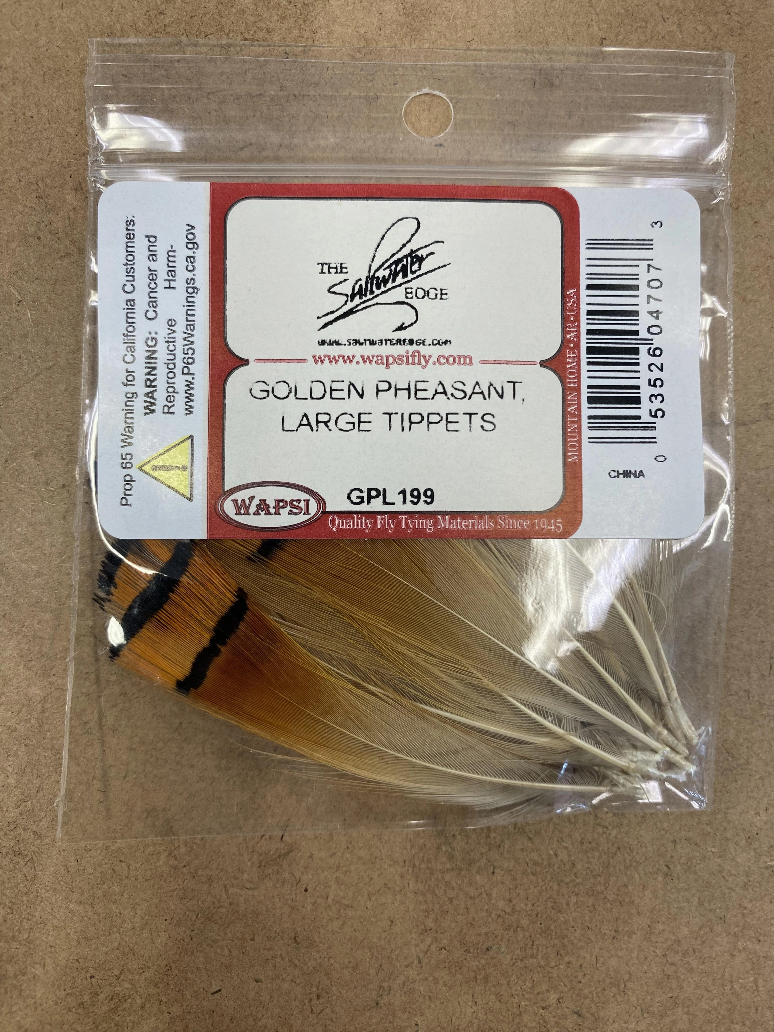 Golden Pheasant Tippets