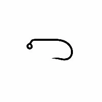 H470 BL Jig Wave Hanak Competition Barbless Fly Hooks