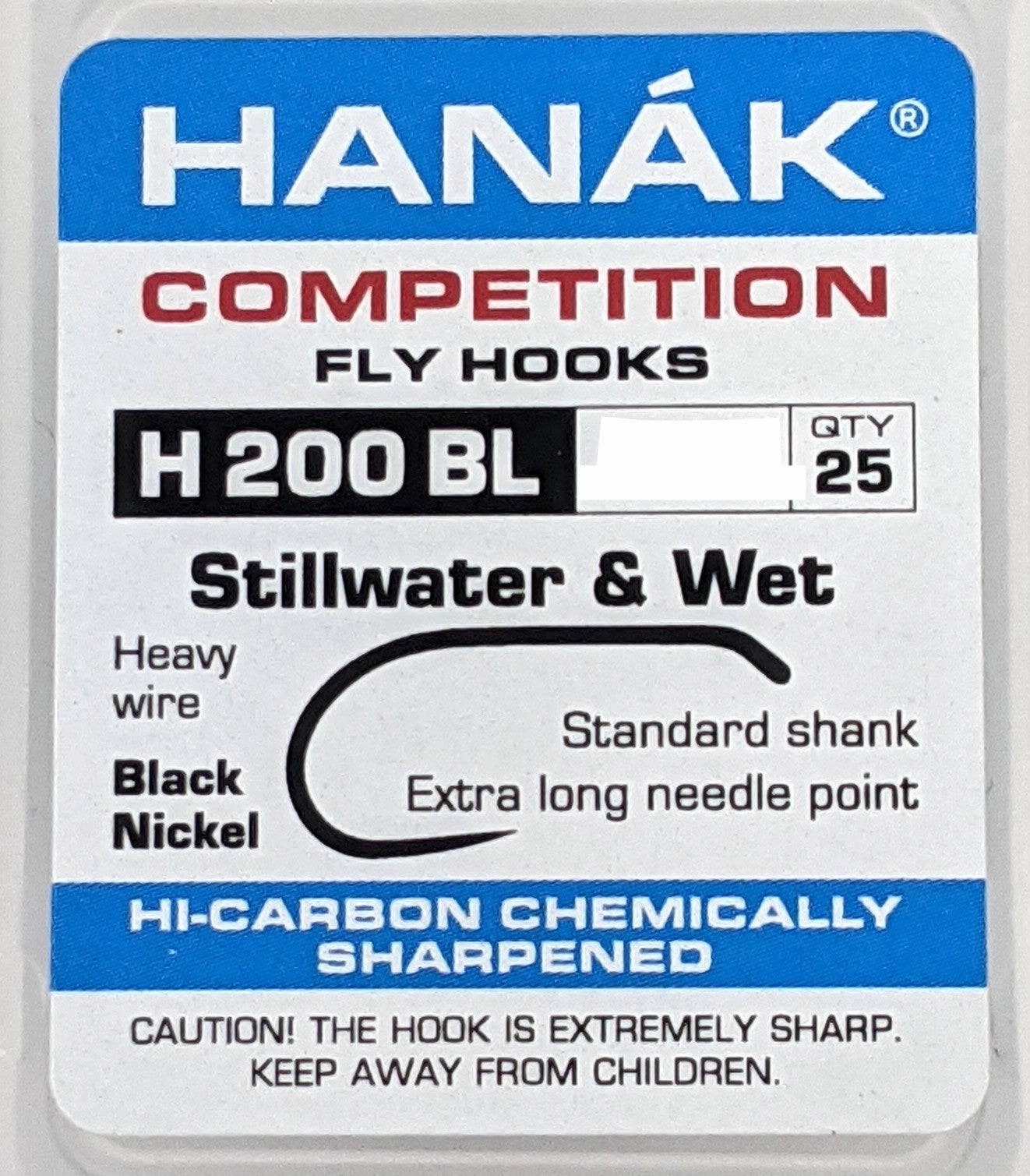 Hanak 200 BL Stillwater Hook 25 Pack