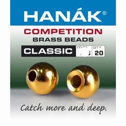 Hanak Competition Brass Bead Classic Gold