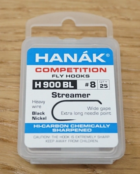 Hanak Hooks Model 900 Streamer Hook 25 Pack