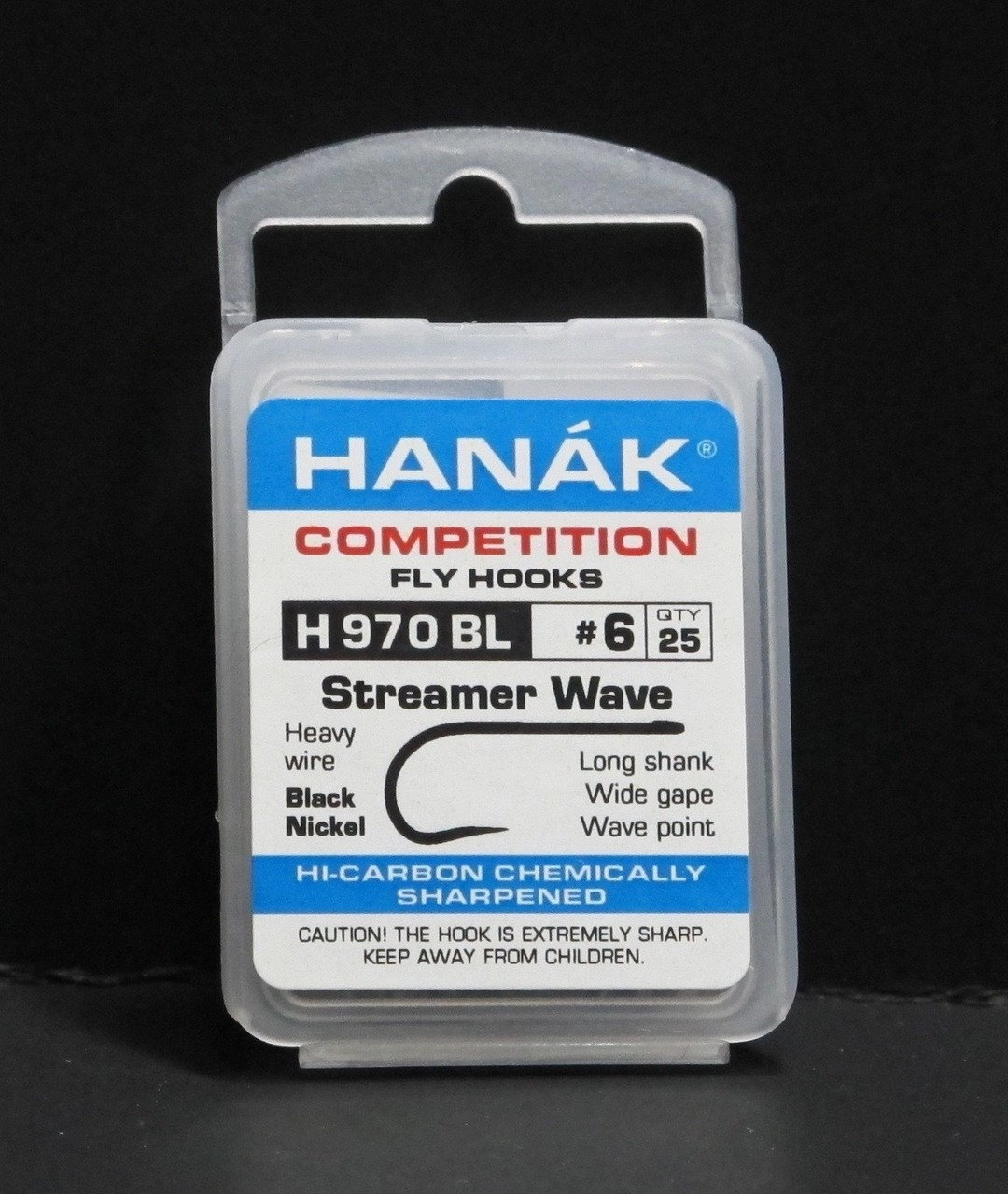 Hanak Hooks Model 970 Streamer 25 Pack