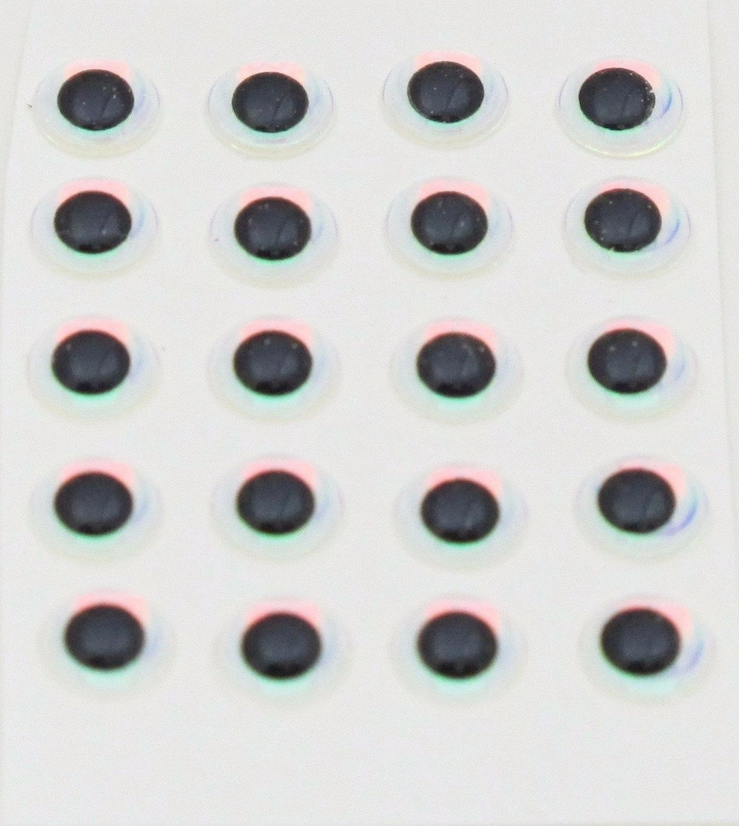 Hareline 1/8" 3D Holographic Eyes