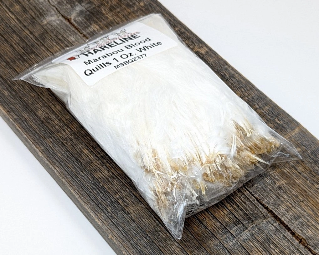 Hareline 1 oz Blood Quill Marabou