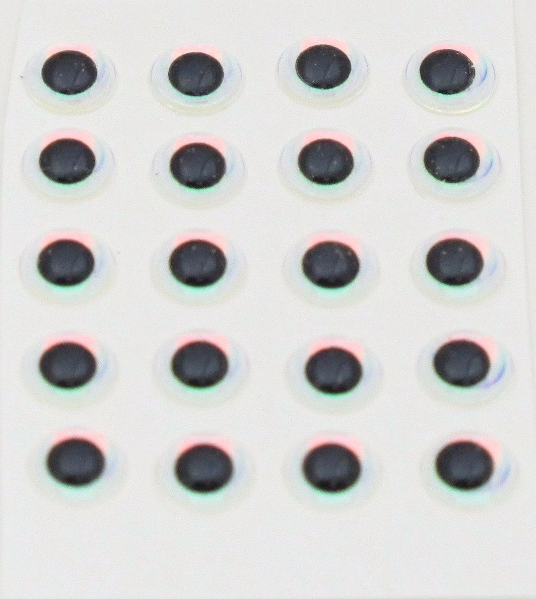 Hareline 3/16" 3D Holographic Eyes