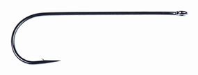 Hareline Core C2461 Long Shank Aberdeen Black Nickel Hook