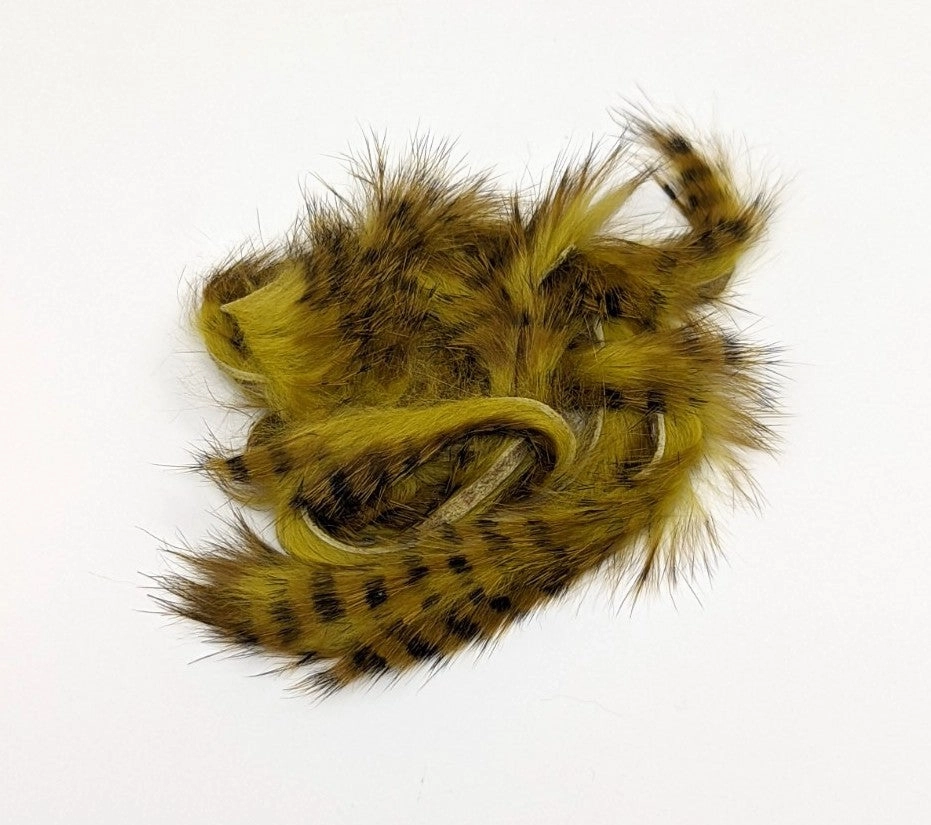 Hareline Dubbin Micro Pulsator Rabbit Strips
