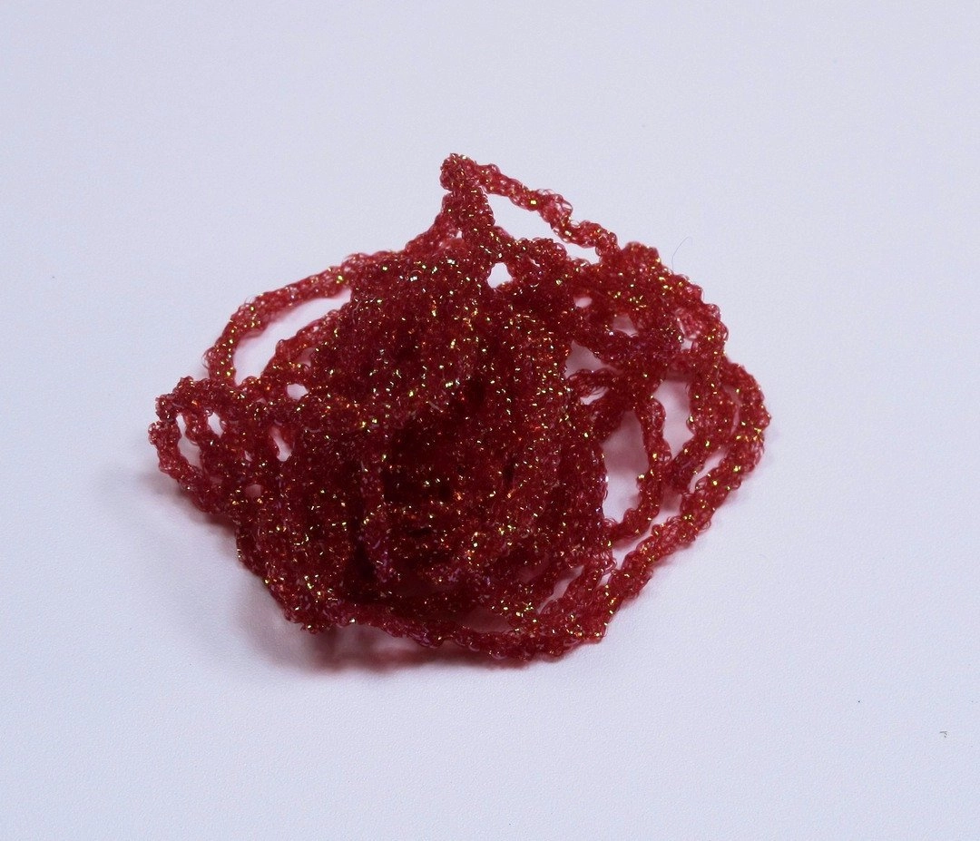 Hareline Dyed Pearl Diamond Braid