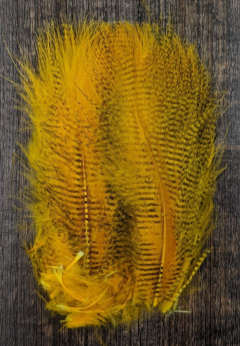 Hareline Fine Black Barred Marabou