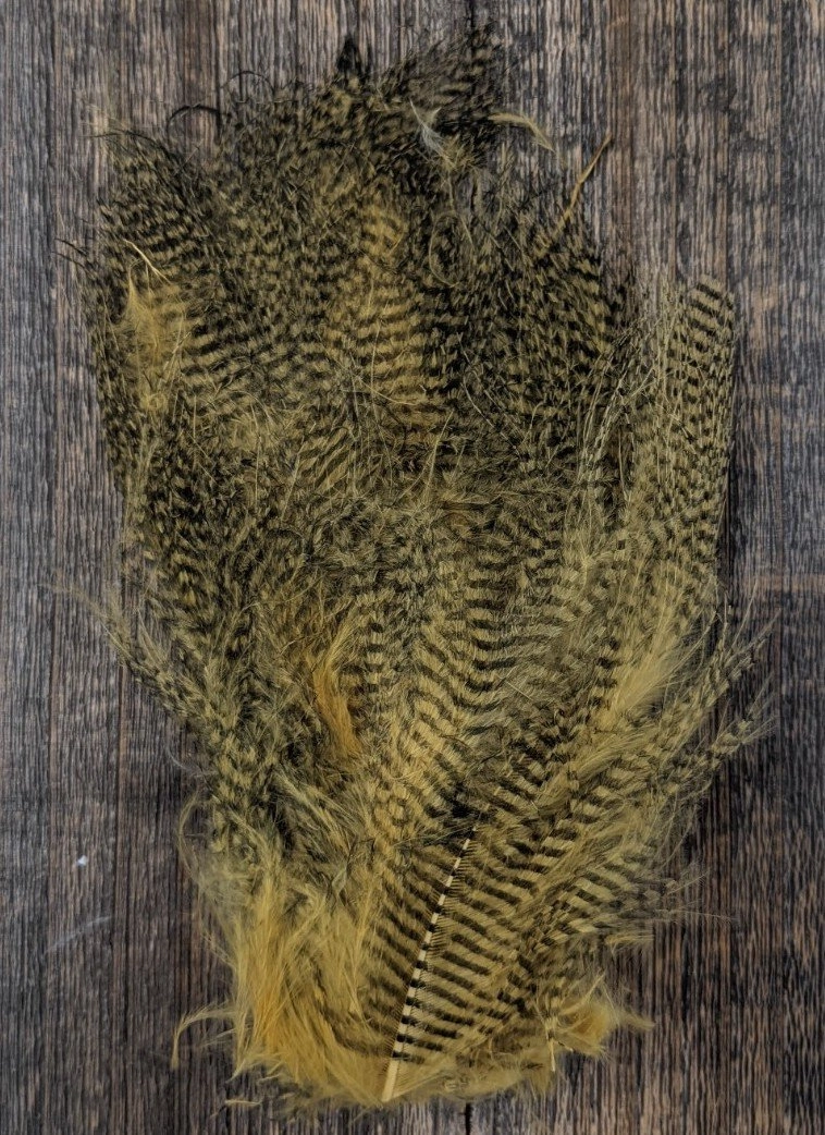 Hareline Fine Black Barred Marabou