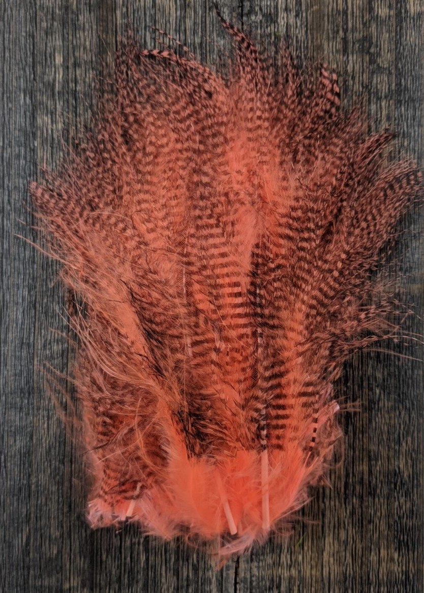 Hareline Fine Black Barred Marabou