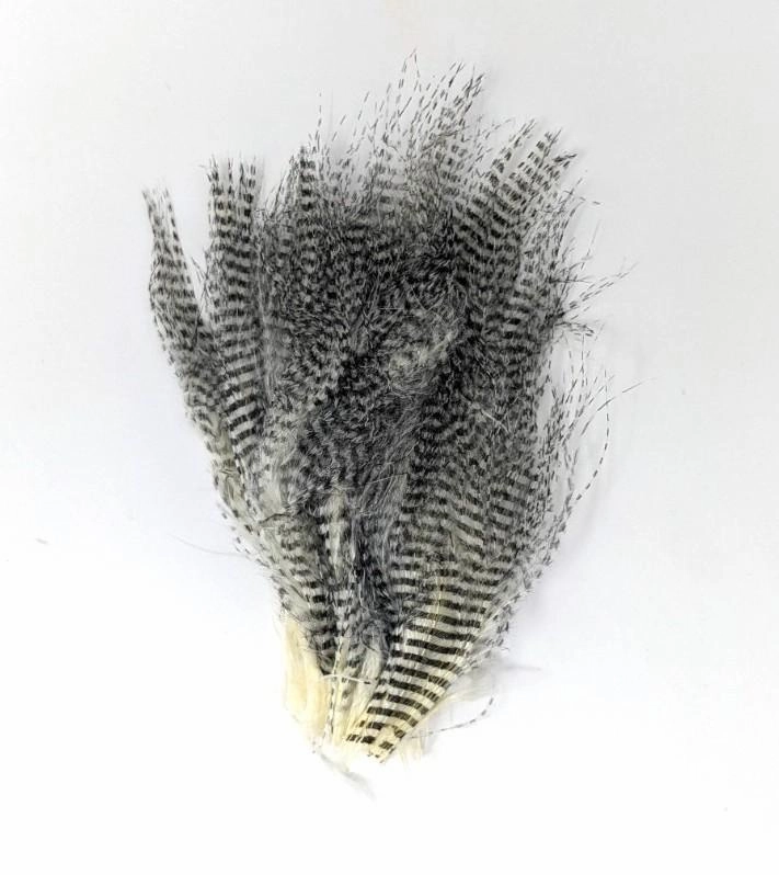 Hareline Fine Black Barred Marabou