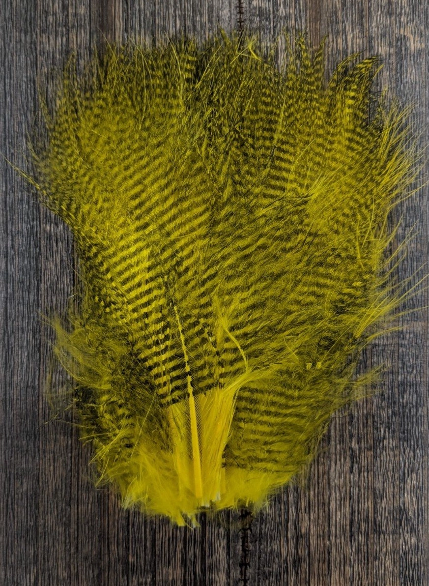 Hareline Fine Black Barred Marabou