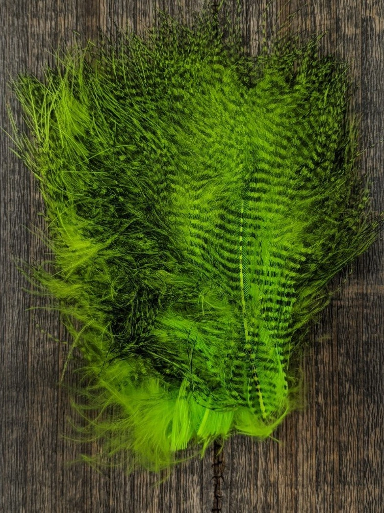 Hareline Fine Black Barred Marabou
