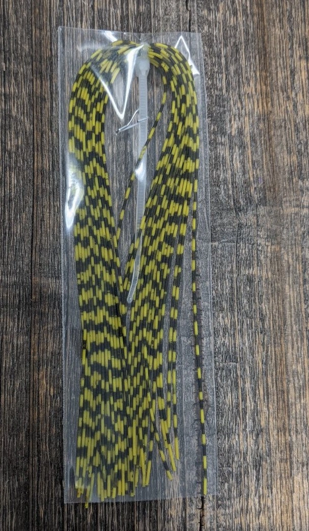 Hareline Grizzly Barred Rubber Legs