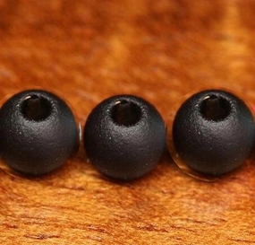 Hareline Plummeting Tungsten Bead Matte Black