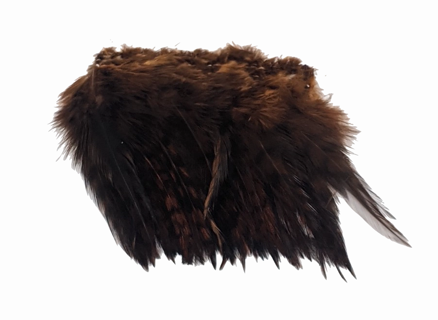 Hareline Strung 4-6 inch Grizzly Variant Saddle Hackle