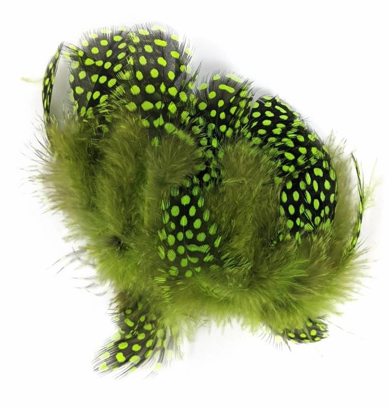 Hareline Strung Guinea Feathers