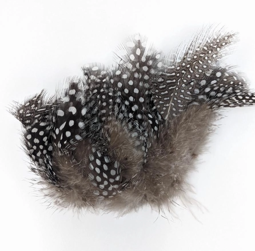 Hareline Strung Guinea Feathers