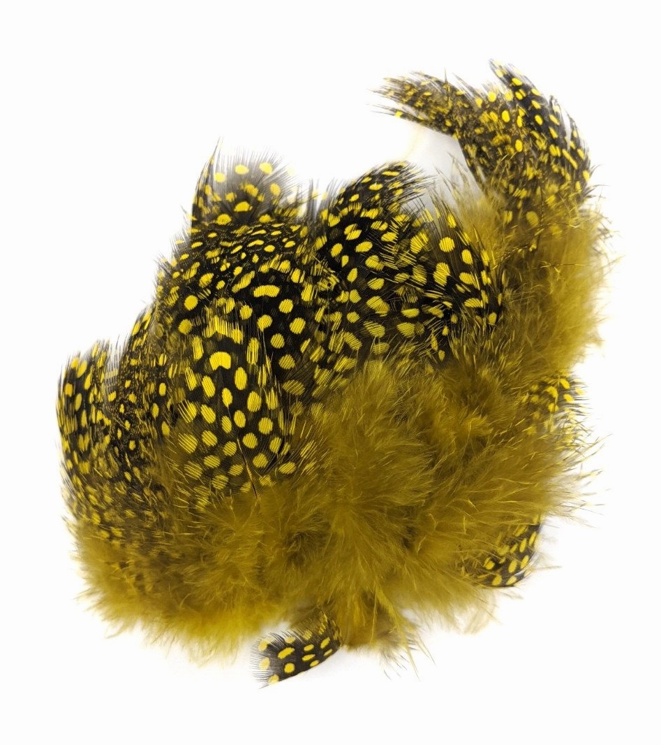 Hareline Strung Guinea Feathers