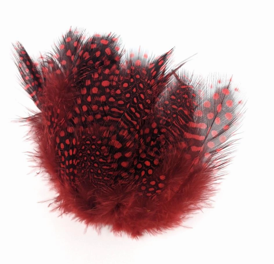 Hareline Strung Guinea Feathers