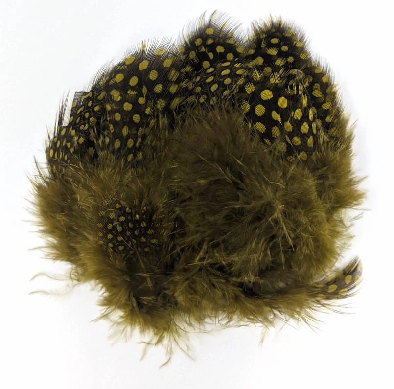 Hareline Strung Guinea Feathers