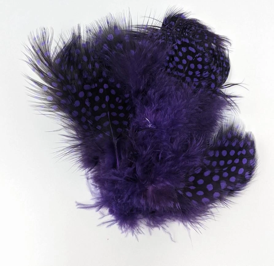 Hareline Strung Guinea Feathers