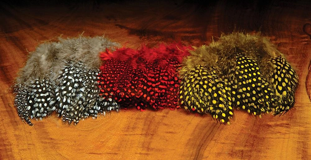 Hareline Strung Guinea Feathers