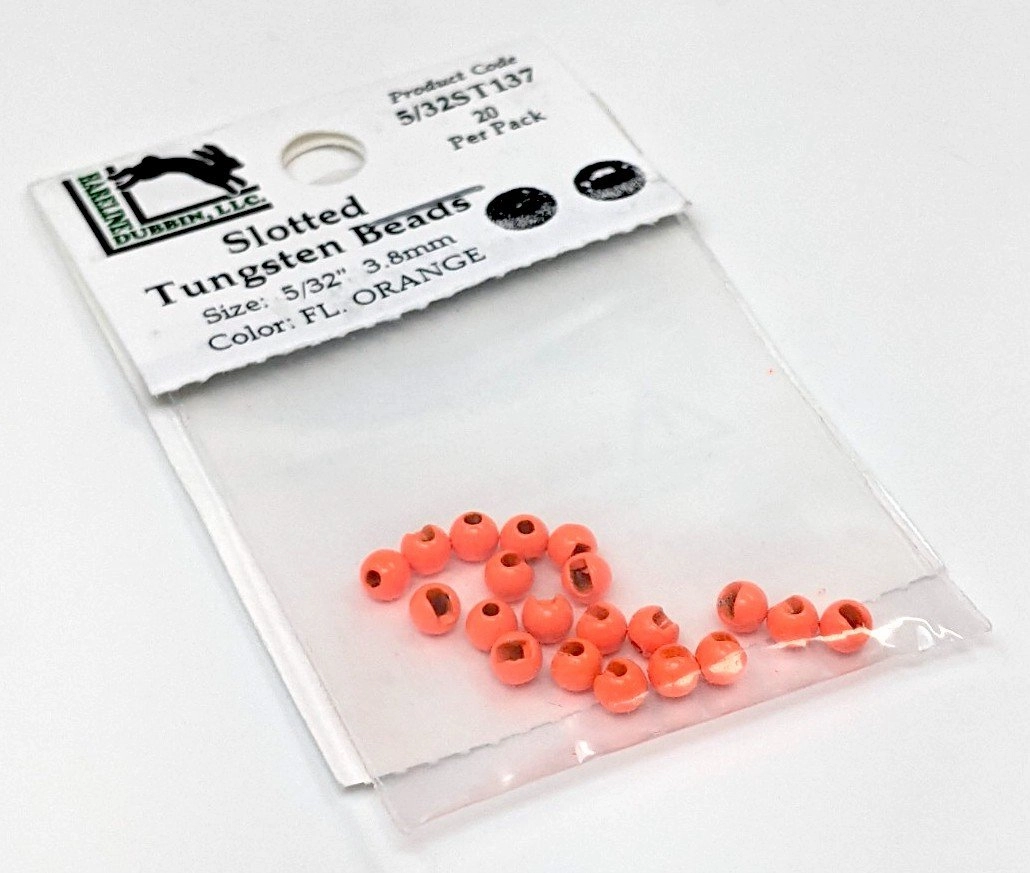 Hareline Tungsten Slotted Beads